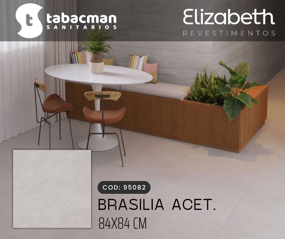 M2 Porc.Elizabeth Brasilia Esm. Acet. 84X84 8057051 (2.12M*3U)